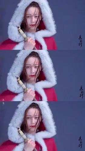 她画中娇,姿色天然,占尽风流,一貌倾城,她是迪丽热巴李长歌