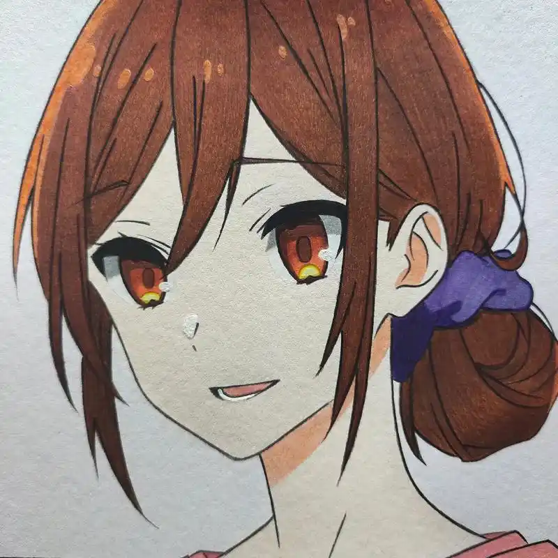 画画 ##二次元 #动漫 #临摹手绘 #马克笔手绘 顺利, - 抖音