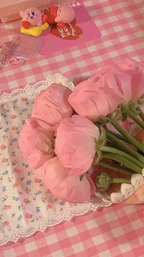 少女心清新花束摄影,高清图片,手机壁纸