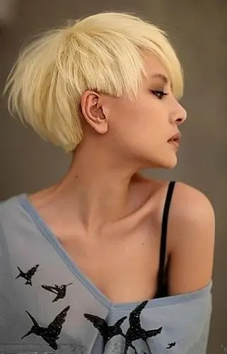 我是les t 求发型!没有鬓角的那种!没烫的那种!要图!