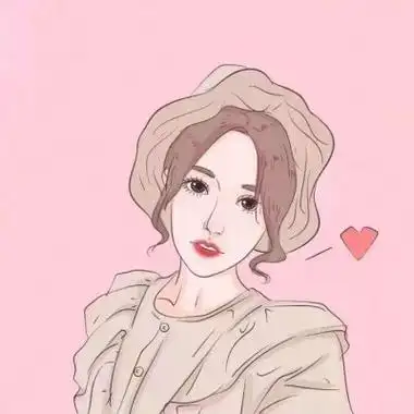 手绘头像女生唯美简约 高清好看唯美的女生简约头像手绘图片