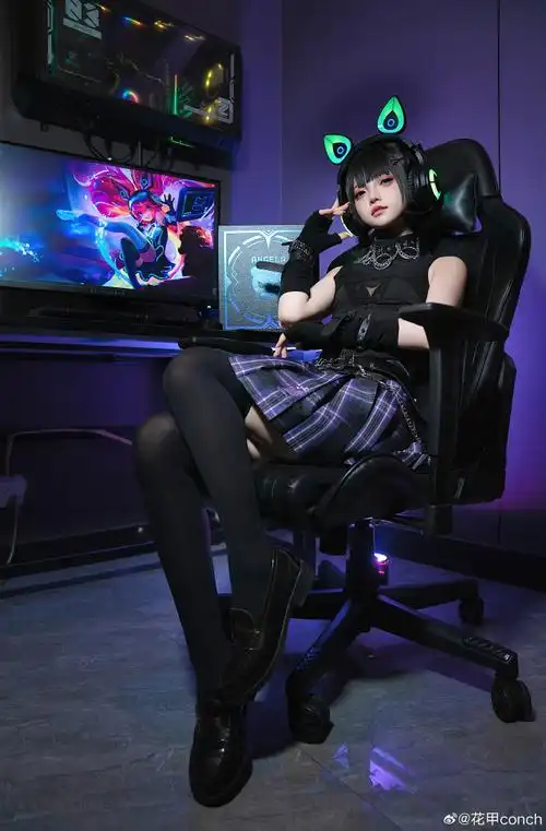 妖舞安琪拉耳机##电竞少女