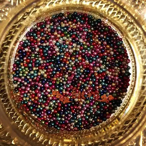 释迦牟尼七彩金rs金刚坚固子特惠结缘 装藏舍利塔 嘎乌10元50颗