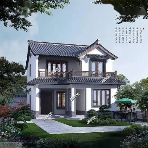 3款20万就能建的中式别墅养老房的首选在农村太火了