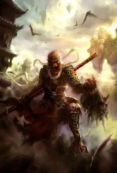 谁有这张图片的高清图,帮帮忙或者帮我找些猴哥入魔的图片也行谢谢