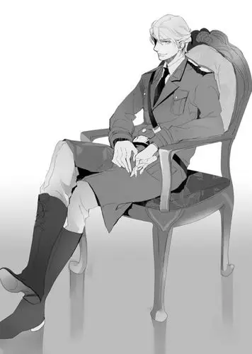 军装 二次元 美男