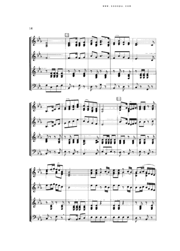 大中国 乐队类 管弦乐 高枫 总谱 五线谱