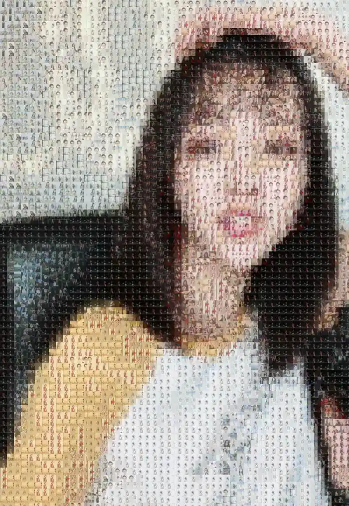 最近网上超火的上千张图片拼成一张图片,原来制作起来这么简单