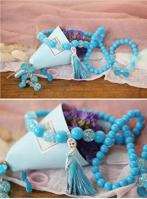 小公主苏菲亚紫色护身符冰雪奇缘儿童项链吊坠女童生日饰品玩具