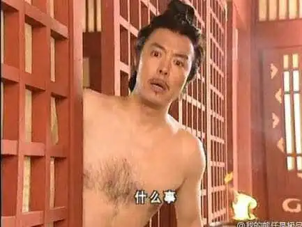 张铁林开门呆萌什么事,gif动图_动态图_表情包下载_soogif