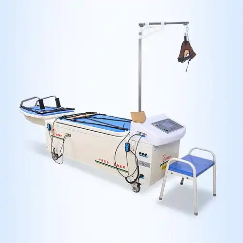助邦三维颈椎腰椎电动牵引床医用牵引器腰椎间盘液晶数码显示屏
