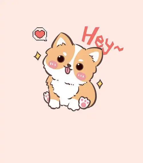 可爱动物图案设计