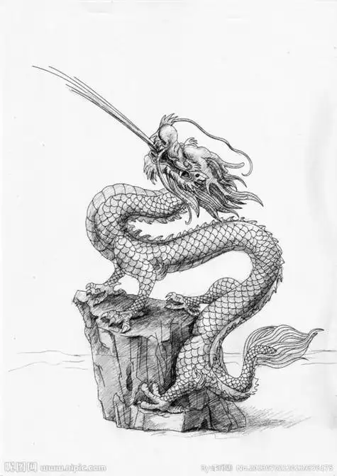 wutianxu莲羊画龙素描龙图片mark crilley 叫你怎么画2d到3d的中国