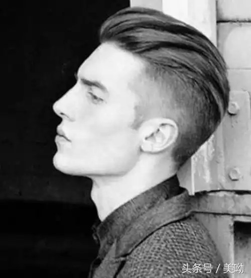 适合亚洲人的三七分复古油头,男人味十足!