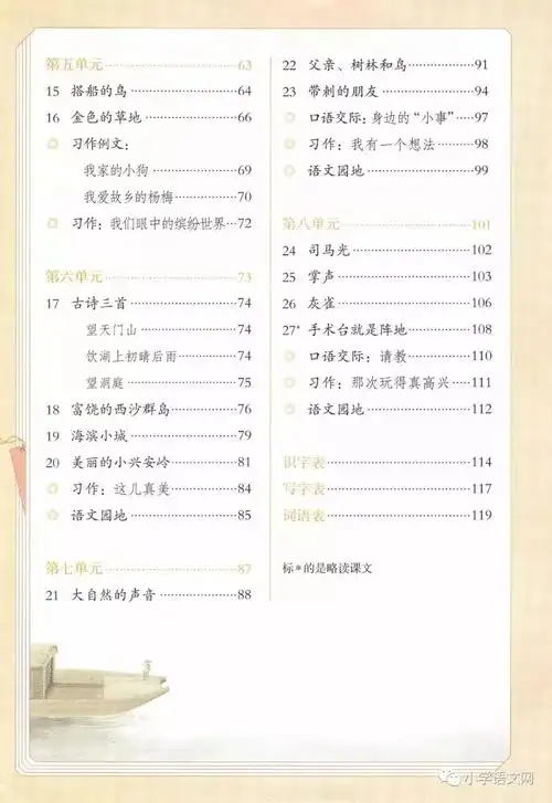 部编2019版三年级上册语文课本和原来教材有所不同快来看看