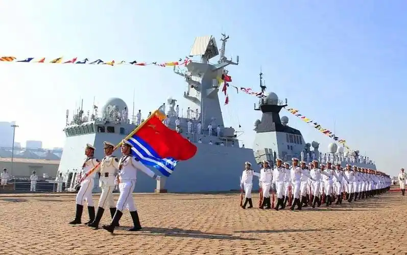 上一周,我们中国连续做了三件大事,青岛海上阅兵,"一带一