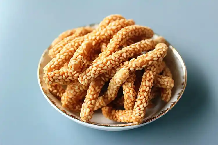 香酥芝麻条麻山药手工糕点油炸膨化超市景区特产整箱7.5斤包邮