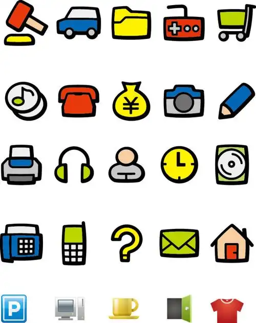 小图标设计实用素材