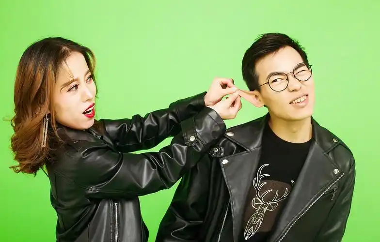 创意情侣夫妻后期合成照