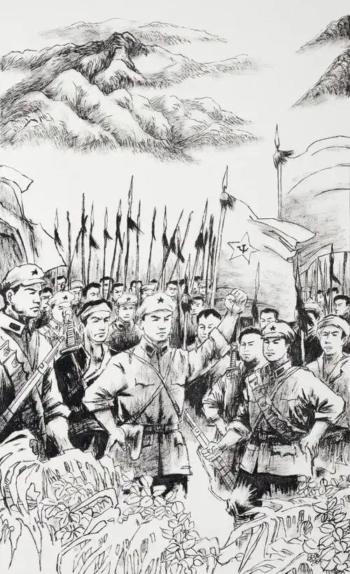 坝主持召开3000多人的军民大会,宣布县保卫团起义,加入中国工农革命军