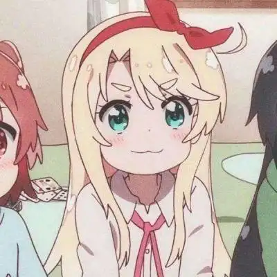 动漫闺蜜头像,可爱系的瞳孔里都是迩