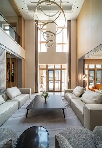 独栋别墅装修实景图