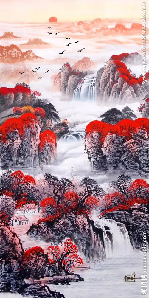 竖幅鸿运当头图片