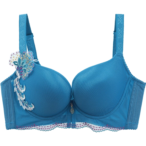 shcer/茜施尔内衣中厚模杯刺绣性感舒适聚拢上托调整型文胸s6716w