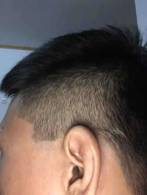 把鬓角剪成这样好不好