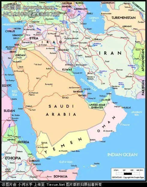 国家名称:也门 在阿拉伯半岛