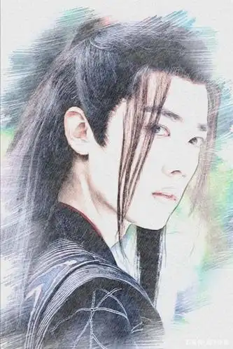 肖战素描彩铅画来袭!