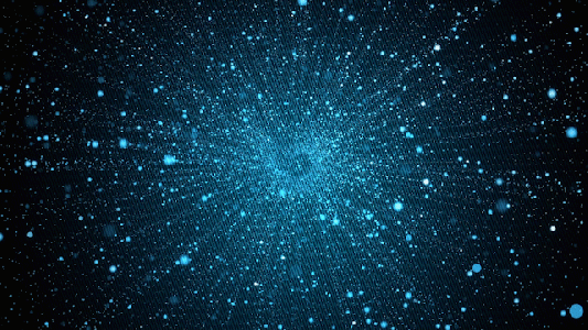 唯美粒子星空gif