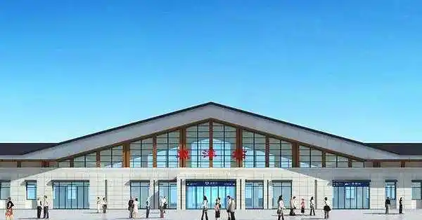 目前中国最小的高铁站——双洋站