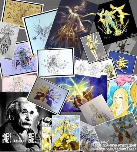 各种谱尼拟人图