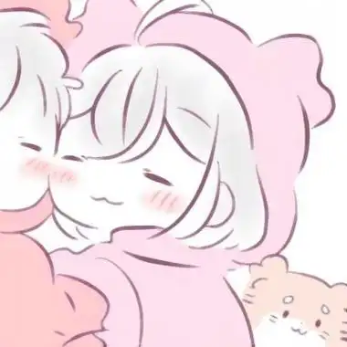 情侣卡通头像超萌一对可爱搞怪图片 超可爱的情头_情侣头像_美头网