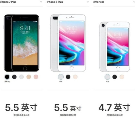 iphone 7 和iphone8的区别
