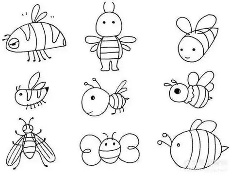 儿童简笔画精品简笔画图片大全儿童简笔画教程大全简单易学的儿童简笔