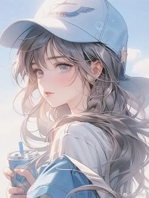 女生头像_侧面特写97#动漫