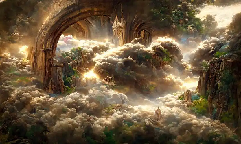 58m上传时间:2022-05-23壁纸标签:唯美治愈小清新梦幻仙境ai绘画天堂