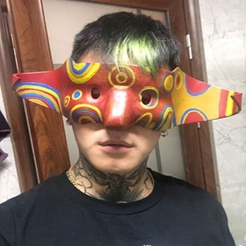 新警察故事吴彦祖阿祖同款面具新警察故事酷帅气恶棍装扮劫匪cos