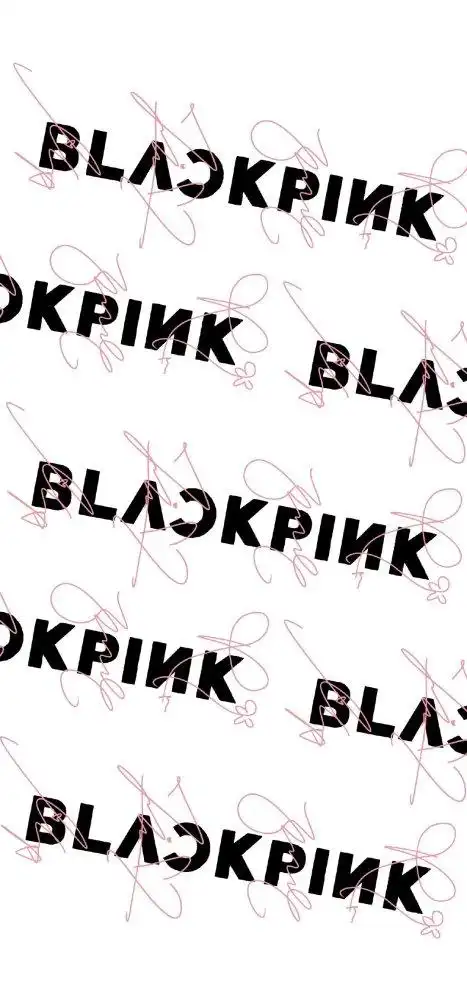 blackpink文字系壁纸