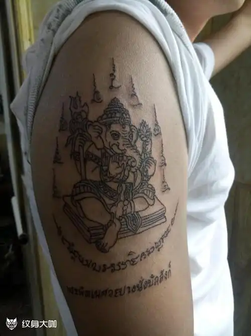 泰国法刺_纹身图案手稿图片_bob的纹身作品集