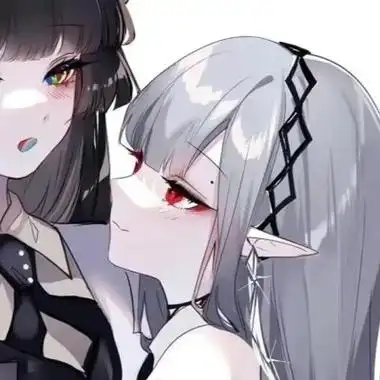 闺蜜款头像两张动漫