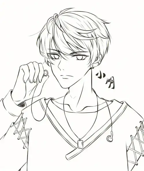 画帅哥真的好难