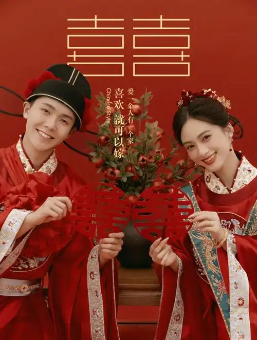 在室内拍汉服古装婚纱照是一种什么样的感受?快来体验一下!-度小视