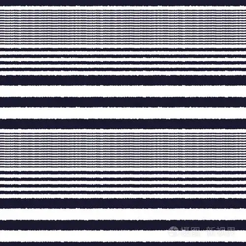 横向的条纹图案