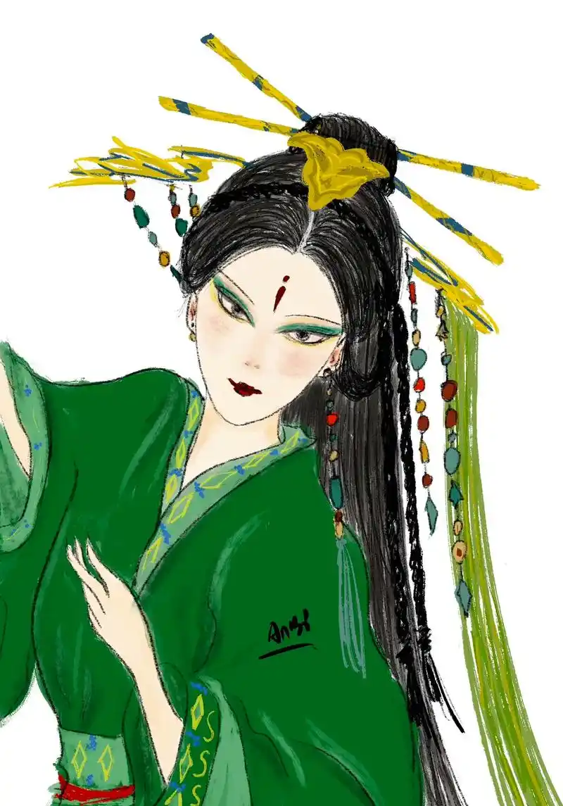 少数民族姑娘-傩戏-塔塔尔族-毛南族.#傩戏 #塔塔尔族 # - 抖音