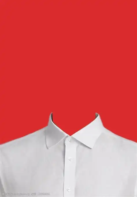红底证件照男女衬衫背景图图片-图行天下素材网