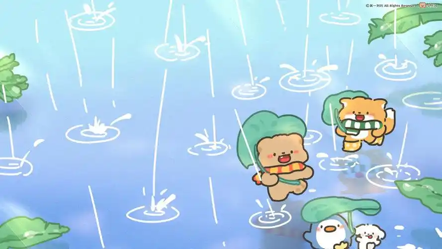 可爱小熊ipad电脑壁纸