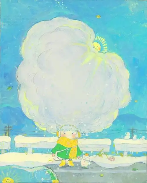 来自插画师yoriyuki67清新治愈的插画作品